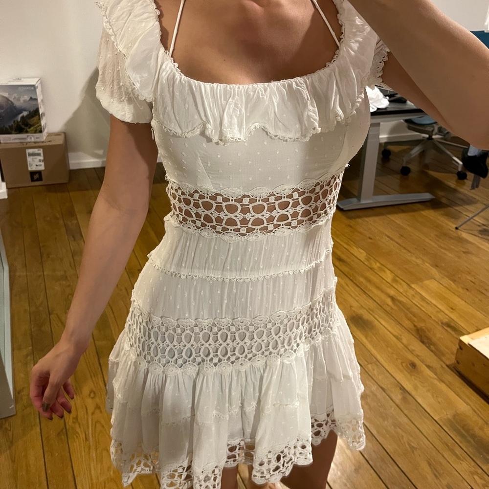 Free people crochet summer dress